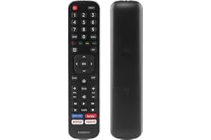 YIBICHIN Mando a Distancia EN2BI27H Reemplazado para Hisense 4K UHD TV H43B7500 H50B7500 H65B7500 H75B7510 H50B7300 H55B7300 con Botones Prime Video Youtube Netflix Rakuten TV - No Se Requiere Configuración