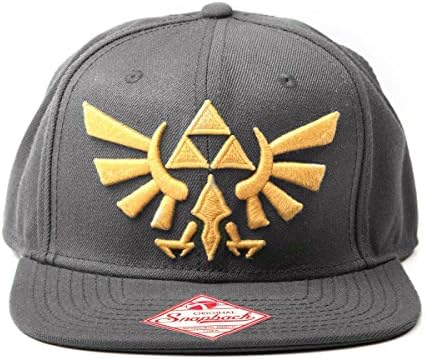 Zelda - Golden Logo Cap - Black