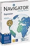 Gramaje: 90 g/qm Navigator Expression COP090C1- Pack de 500 folios de papel para imprimir 90g/m² A4