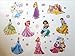 Produktbild Kibi Disney Prinzessin Wandtattoo Kinderzimmer Prinzessin Disney Wandsticker Disney Prinzessin Wandaufkleber Kinderzimmer Wandsticker Babyzimmer Aufkleber Dekorative kunst 2 Blatt