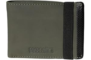 CORONEL TAPIOCCA Coronel Tapioca - Carteras para Hombre de Piel - Cartera Hombre con Monedero - Monedero Hombre Casual - Cartera Tarjetero Hombre Gran Capacidad