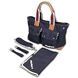 Wickeltasche, MixMart Pflegetasche Umhängetasche Tragetasche Babytasche Handtasche mit separatem, verstellbarem Schultergurt/ für Windeln, Baby-Kleidung, Flaschen inklusive Wickelunterlage und Stroller Hooks - 2