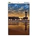 Produktbild Graphics and More Scheveningen Pier Beach Ocean Bungee Jumping Mag-Neato 's Novelty Geschenk Locker Kühlschrank Vinyl Puzzle Magnet Set