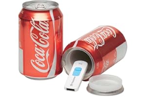 Hermans Secret Safe Diversion - Lattine per bevande, svitare il coperchio per rivelare lo scomparto segreto, ponderata realistica (Cola)
