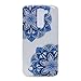 Produktbild Lonchee LG K7 (5,0 Zoll) Hülle,Bunte Muster Weich TPU Handy Hülle Durchsichtig Transparent Etui Cover Case Protective Shell Soft Schutzhülle Telefon Kasten für LG K7 (5,0 Zoll) – Diagonale Blume