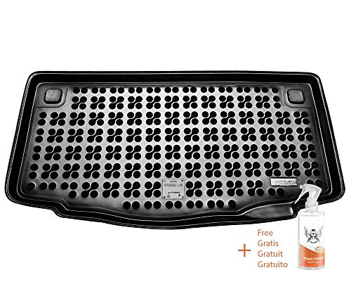 Copribaule in Gomma Compatibile con Hyundai i10 II Hatchback (dal 2013) + detergente per plastica (Regalo)