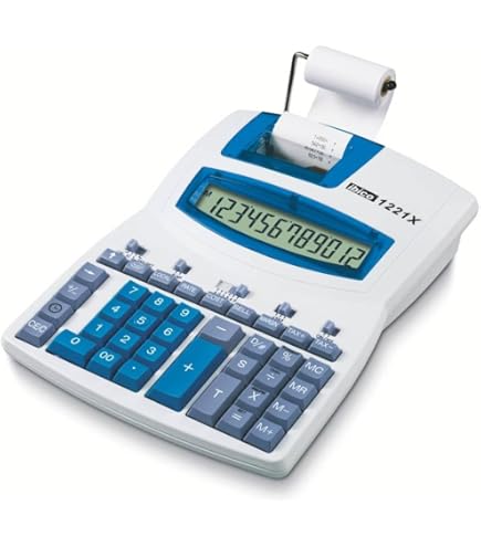 Aazon.co: Rexel Ibico 1221X Sei-Professional Print Calculator With