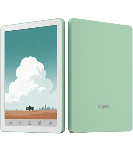 Bigme B6 Color E-Book Reader, 6 Inch E-Paper Tablet, 4GB+64GB