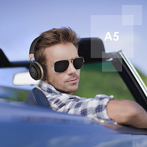Honstek A5 KopfhÃ¶rer, On Ear Stereo Headset mit Starkem Bass, Eingebautem Mikrofon, Ergonomisches und Modisches und 3,5 mm Klinkenstecker fÃ¼r iPhone, Android Smartphone, Computer, Kinder (WeiÃŸ)