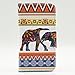 LG G3 Mini Case, JCmax (G3 Mini D722) Premium Flip PU Leather Wallet Smart Case with Magnetic Flap for LG G3S (G3 Mini D722) -[Elephant Pattern Design]