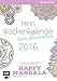 Happy Mandala: Mein Wochenkalender zum Ausmalen (Farbe rein - Stress raus) by