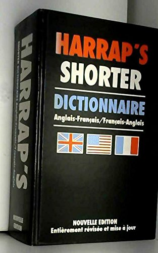 couverture de : Harrap's shorter french and english dictionnary