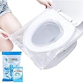 Toilet Seat Disposable Toilet Seat Bag Toilet Seat Cover Dispenser 50 PCS
