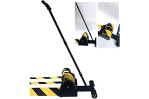 BAUSATZ Floor Tape Marking Machine,Lane Marking Applicator with Rubber Roller Manual Floor Tape Applicator,Used for Floor Marking, Decoration Protection and Laying (TBJDJ-01)