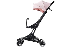 Silla de Paseo ligera,Reclinable,Carro Bebe desde 6 meses hasta 4 años (22 kg) BEBE2LUXE PIKO (rosa)