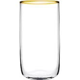 PAŞABAH&Ccedil;E Golden Touch Meşrubat Bardağı - 6'lı Şeffaf