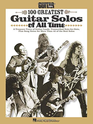 Preisvergleich Produktbild Guitar World's 100 Greatest Guitar Solos of All Time