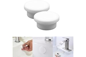 KWJNH Lot de 2/5/10 anneaux de trop-plein en silicone pour lavabo de salle de bain - Accessoires
