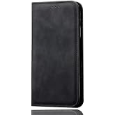 SEAHAI Case for Vivo Y76 5G / Vivo Y76s / Vivo Y74s Mobile Phone Case PU Flip Wallet Protective Case with Stand/Card Slot/Magnetic Shockproof Leather Case Ultra Thin Flip Case - Black