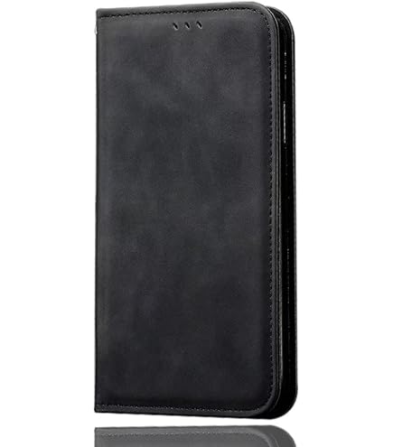 CUSTODIA LIBRO PER REALME C55 LIBRETTO SMART MAGNET CASE NERO - Foto 2