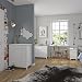 Furniture To Go Shaker 4 + 2 drawer chest White with Painted, 80 x 40 x 92 cm, White