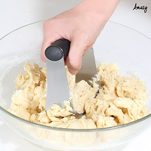 Amazy Edelstahl Teigmischer – Der vielseitige Küchenhelfer für einfaches Kneten von Teig - 3