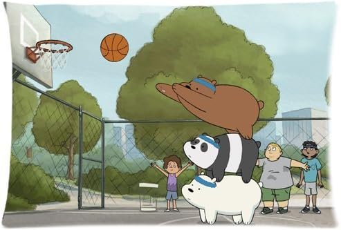 Home Textiles X We Bare Bears Customize Pillow Cases 20x 30