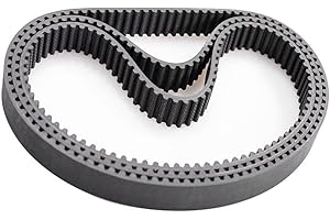 SANKUAI 2 Stück HTD 550 5m, Zahnriemen HTD 550 5M 15mm 110 Zähne，Zahnriemen Keilriemen 550 5M-15 E-Scooter Roller Goped Riemen