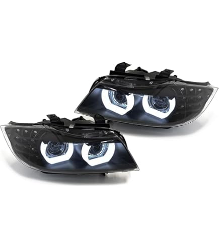 PHARES FEUX AVANTS Angel Eyes Noirs Citroen Saxo Phase 2 (11861) EUR 299,00 - FR