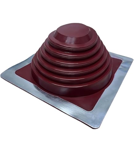 High Temperature Pipe Flashing - Grey SILICONE - 110-170mm