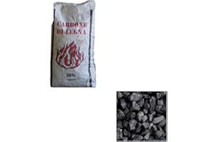 BETTY GARDEN Carbone Argentino per Barbecue Industria Argentina Sacco da 10 kg - Alta Qualità