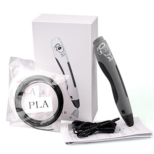 ACTOPP 3D Stift 3D Druckstift Pen Drucker Stift Keine Verstopfung für 3D Zeichnungen zur Erstellung von Stereoscopic Printing Zeichnungen von Hand Geschenk Spielzeug - 5