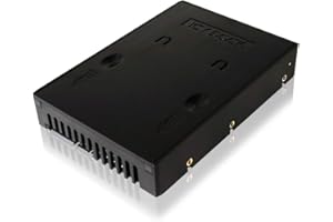 ICY DOCK Cremax MB882SP-1S-1B 2.5 inch to 3.5 inch SSD and SATA HDD Converter - Black