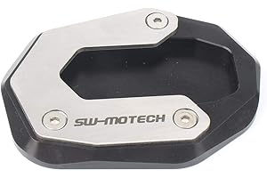 GZYF Motorcycle Kickstand Pad Kick Stand Extension Foot Pad Support Plate Foot Side Stand Enlarger for Ducati Scrambler 800 2015-2018 / Scrambler Sixty2 2016-2018, Black