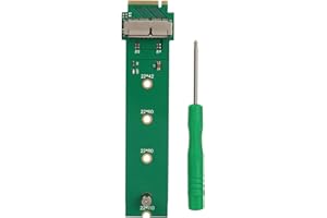 Pilipane Tarjeta Adaptadora SSD, Tarjeta Adaptadora SSD A M.2 NGFF para MZ‑JPV5120/0A4 MZ‑JPU512T/0A6 SD6PQ4M‑128G/256G‑1021 con Disipador De Calor De Aluminio