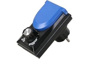 AquaForte Leistungsregler FC-300 Flow Control, Schwarz