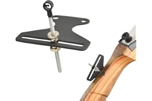 ZSHJGJR Bogenvisier für Recurvebögen Rostfreier Stahl Bow Sight Bogen Anblick Jagdvisier 1 Pin Bogen Visier für Bogenzubehör