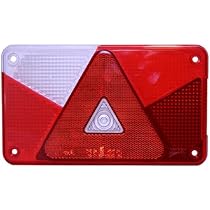 Feux De Gabarit LED Blancs Pour Remorque - Lot De 2 Avec Supports - 12/24V Camion, Caravane, Utilitaire