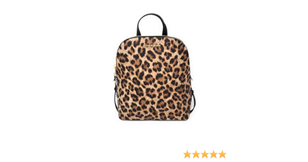 michael kors leopard backpack