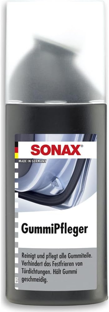 Prise en Main & Utilisation au Quotidien : SONAX 3401000 rubberverzorging met sponsappli