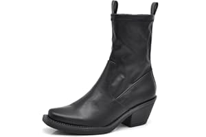 IF Fashion Scarpe da Donna Stivali Stivaletti Cowboy Western Camperos Texani Etnici 80-9