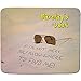 Price comparison product image Barclay's Desk - If I'm Not Here, You Know Where to Find Me - Beach Design - Personalised Name Mouse Mat - Premium (5mm Thick)