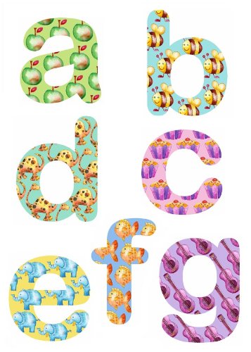 Alphabet Wall Stickers,Children's Stickers,Nursery Wall Stickers