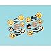 LOL Emojis Barrettes Hair Accessories (12 ct) RS.2439.00