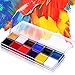 DE'LANCI Professional Face Body Paint Oil 12Colors Painting Art Party Fancy Makeup Set