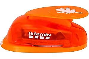 Artemio VIHCP244 Perforatrice à Levier Moyenne Feuille Plastique Multicolore 8,5 x 5 x 12 cm