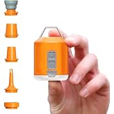 Aerogogo GIGA Pompa, 4 Mini Hava Pompası, 4,2 kPa, Kamp Feneri ile, Taşınabilir Hava Pompası, Şarj Edilebilir Hava Pompası Ha