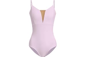 ZYXWVU Body Danza Classica Donna Body Ginnastica Artistica con Spalline