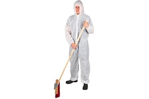 Kerbl 3408 - Mono desechable de Polipropileno Blanco Größe M