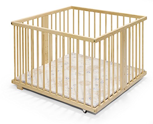 Baby Playpen | Wooden | 100x100 cm |